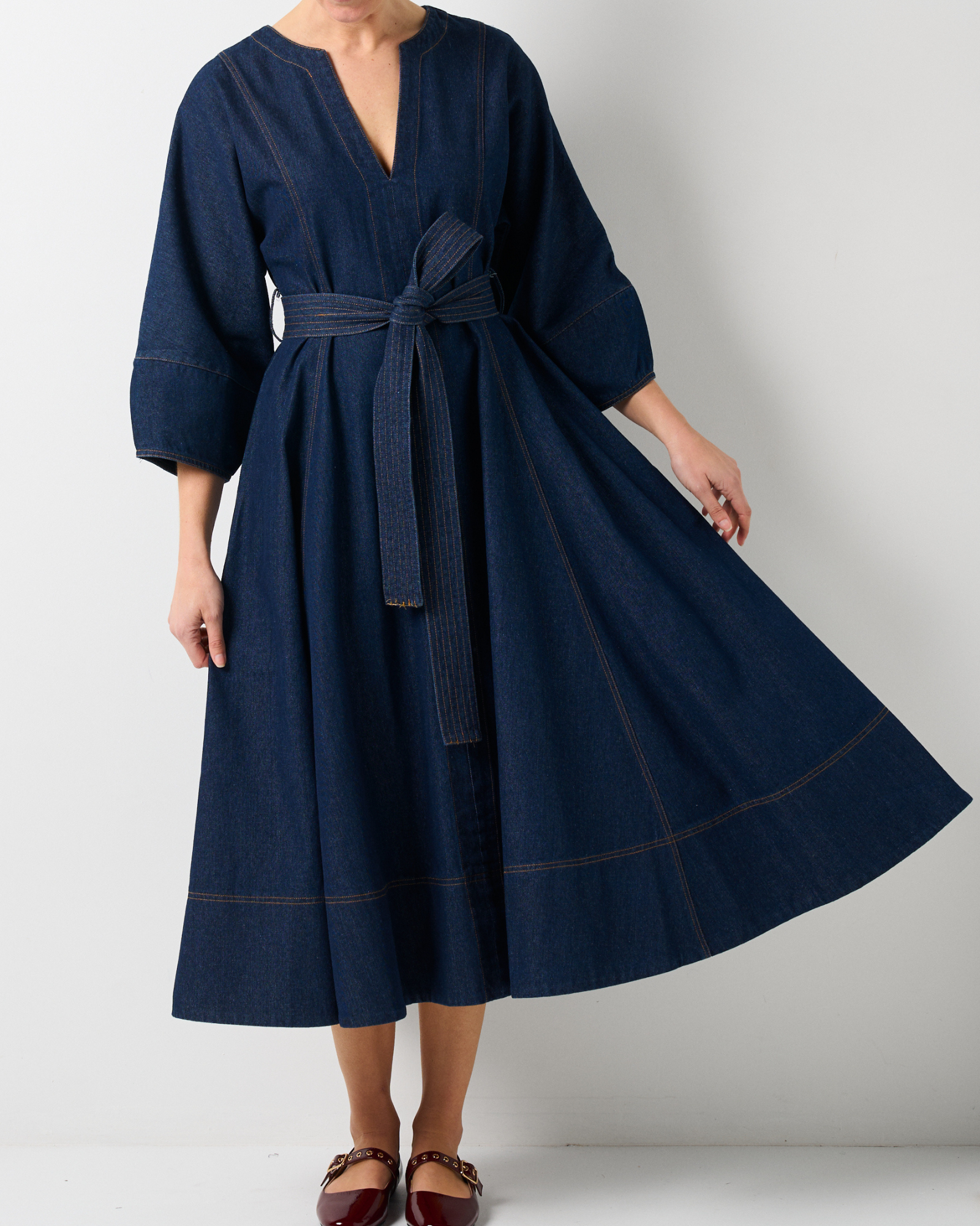 Houston Dress - Denim