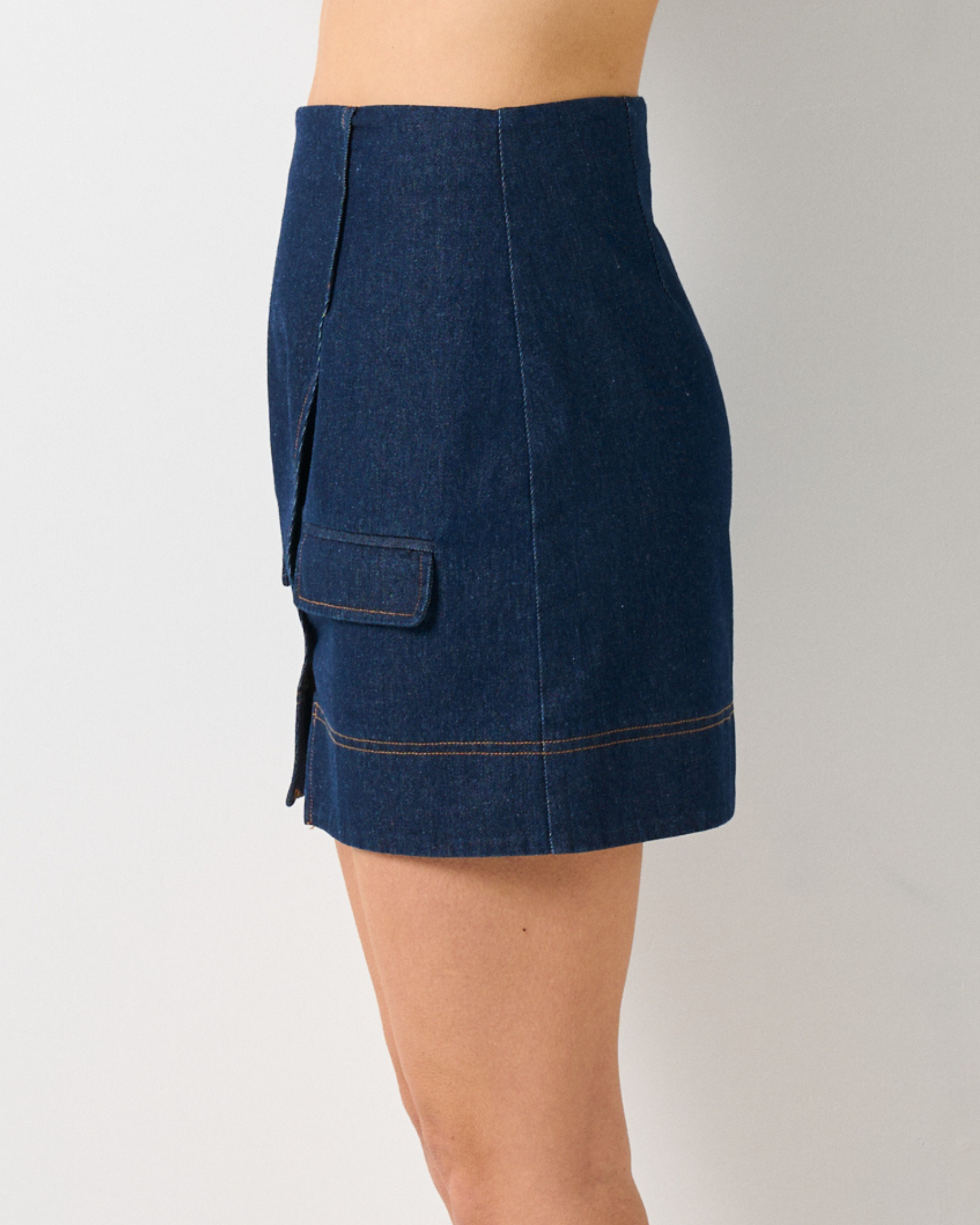 Dallas Skirt - Denim