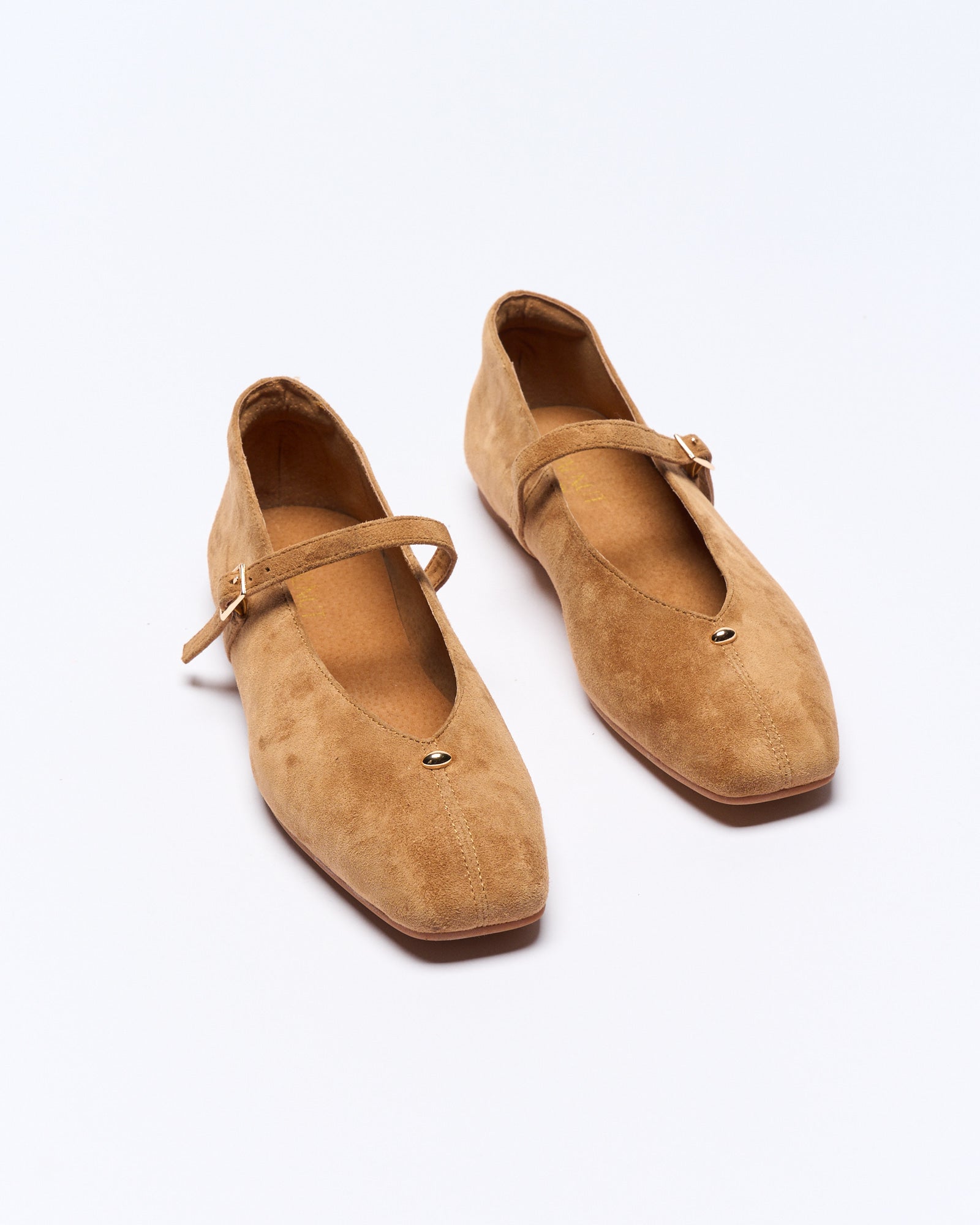 Lennon Leather Ballet - Tan