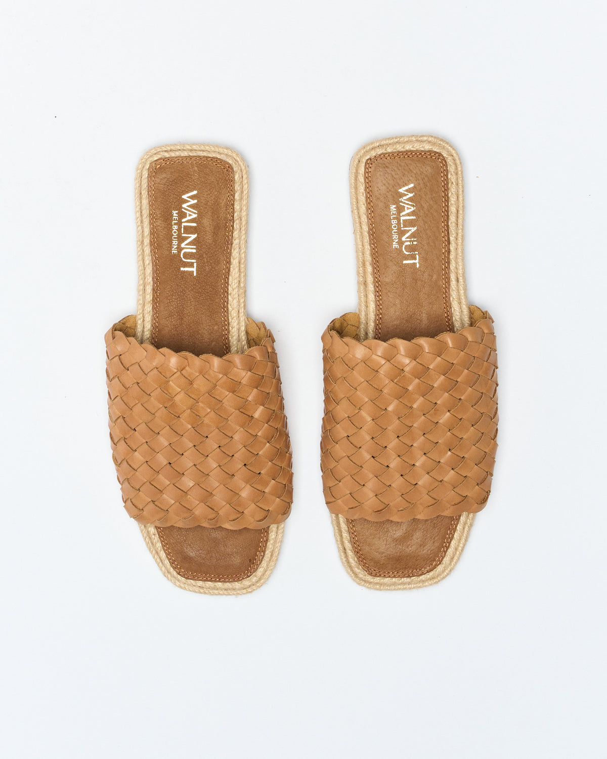 Harper Leather Slide - Tan