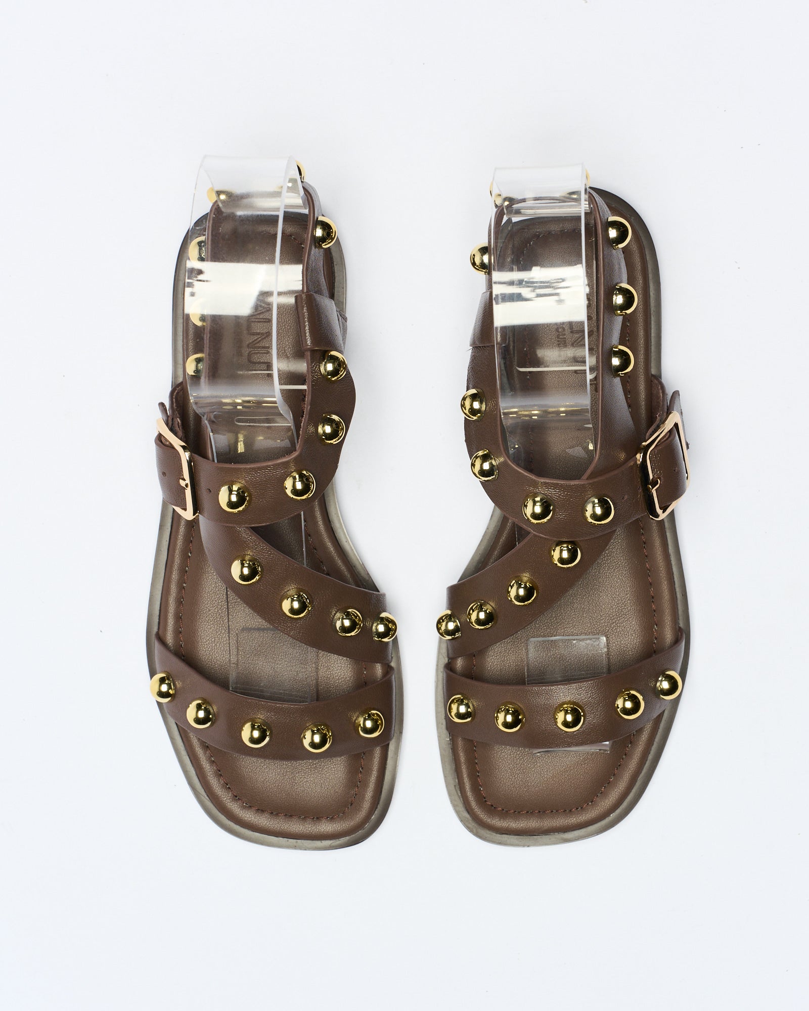 Reid Leather Sandal - Chocolate