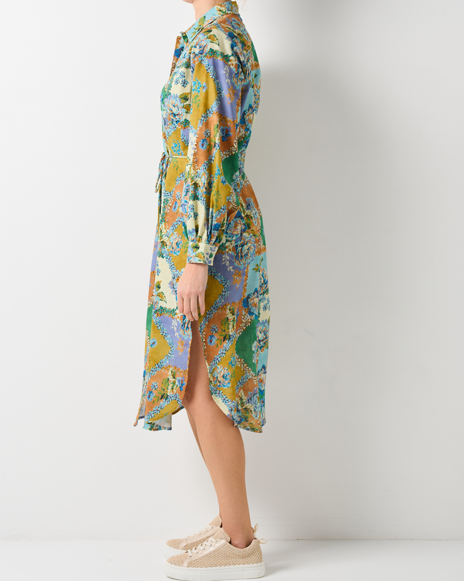 Etienne Dress - Peony Patchwork