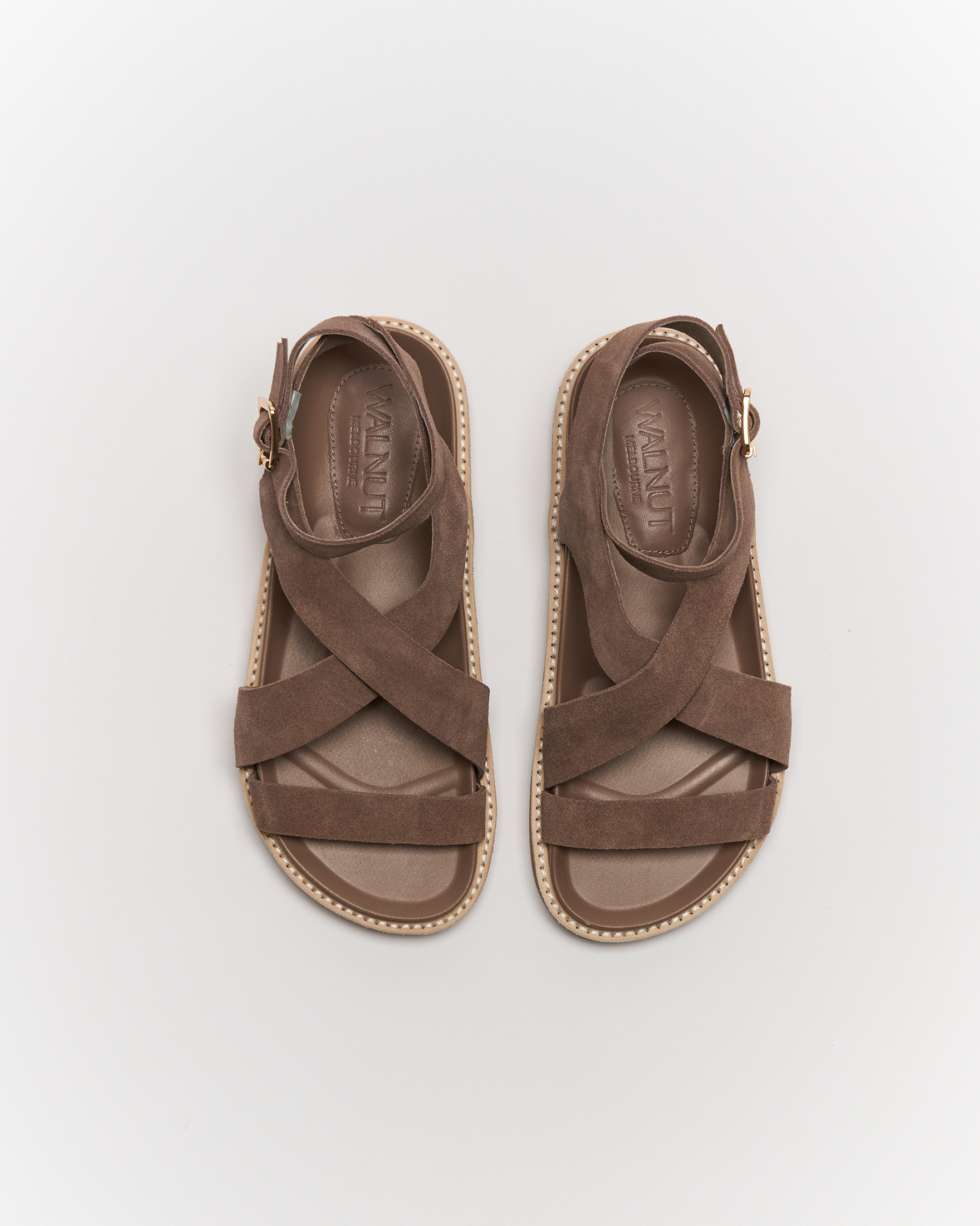 Pilar Leather Sandal - Chocolate