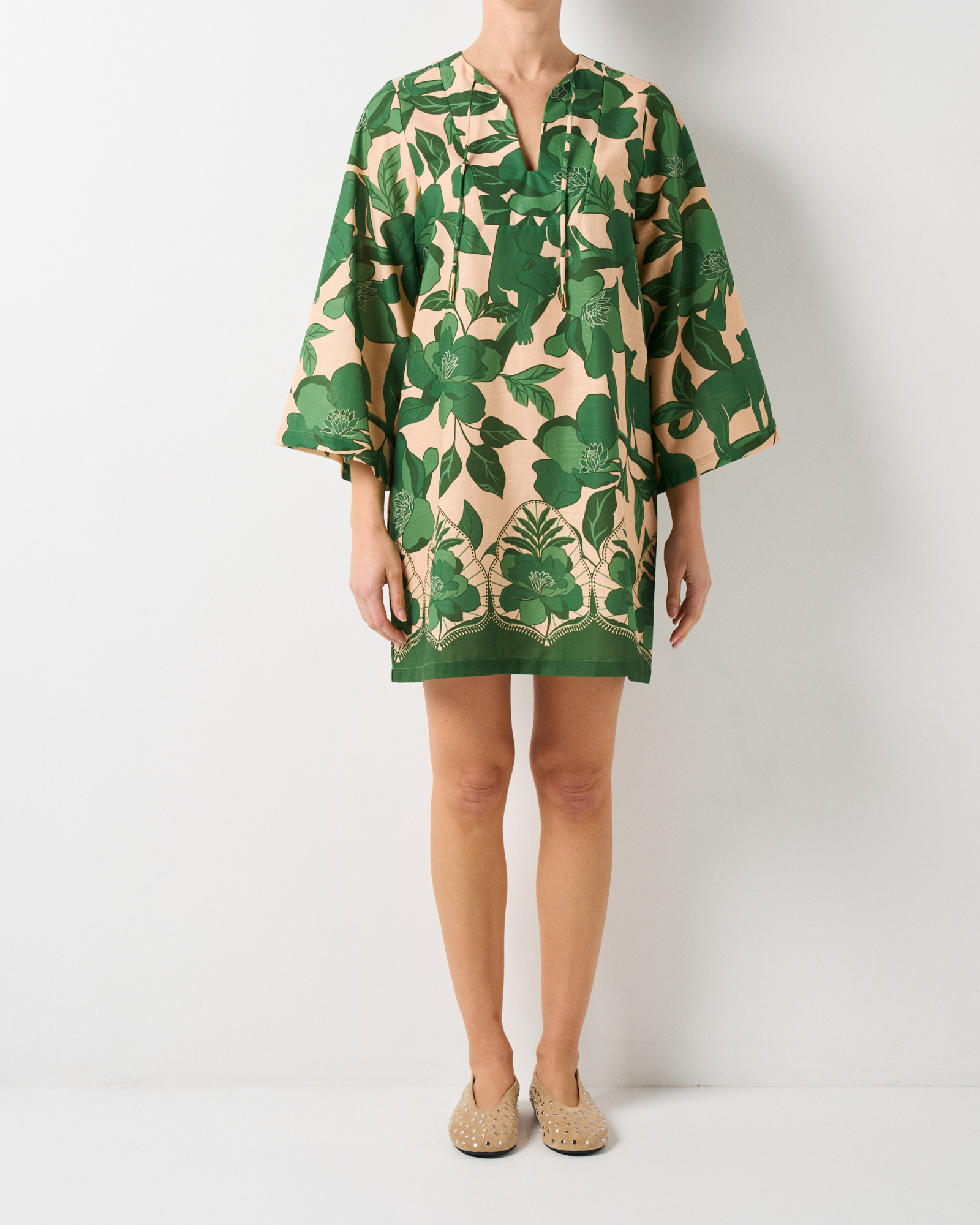 Anguilla Dress - Jaguar Jungle