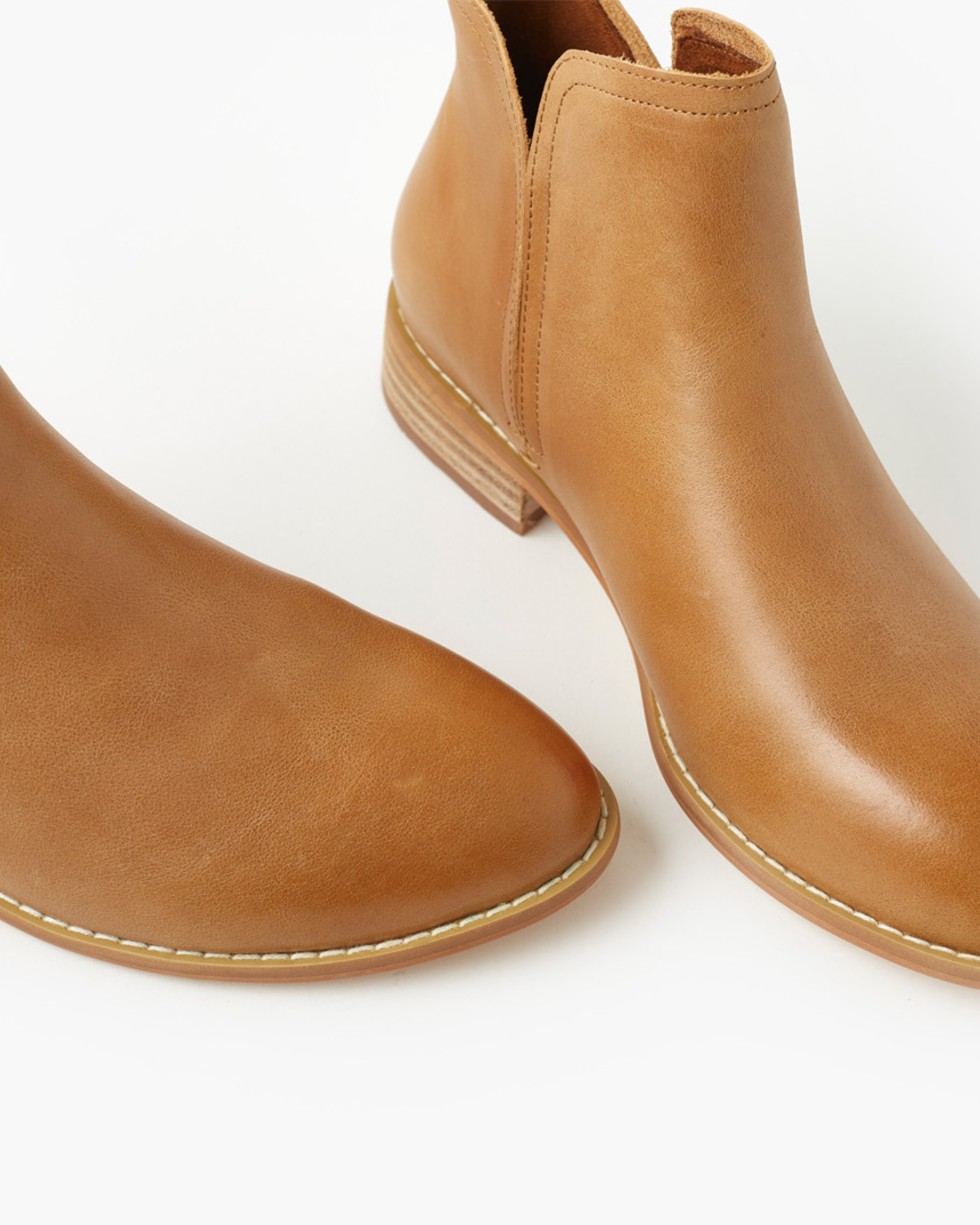 Douglas Leather Boot - Tan