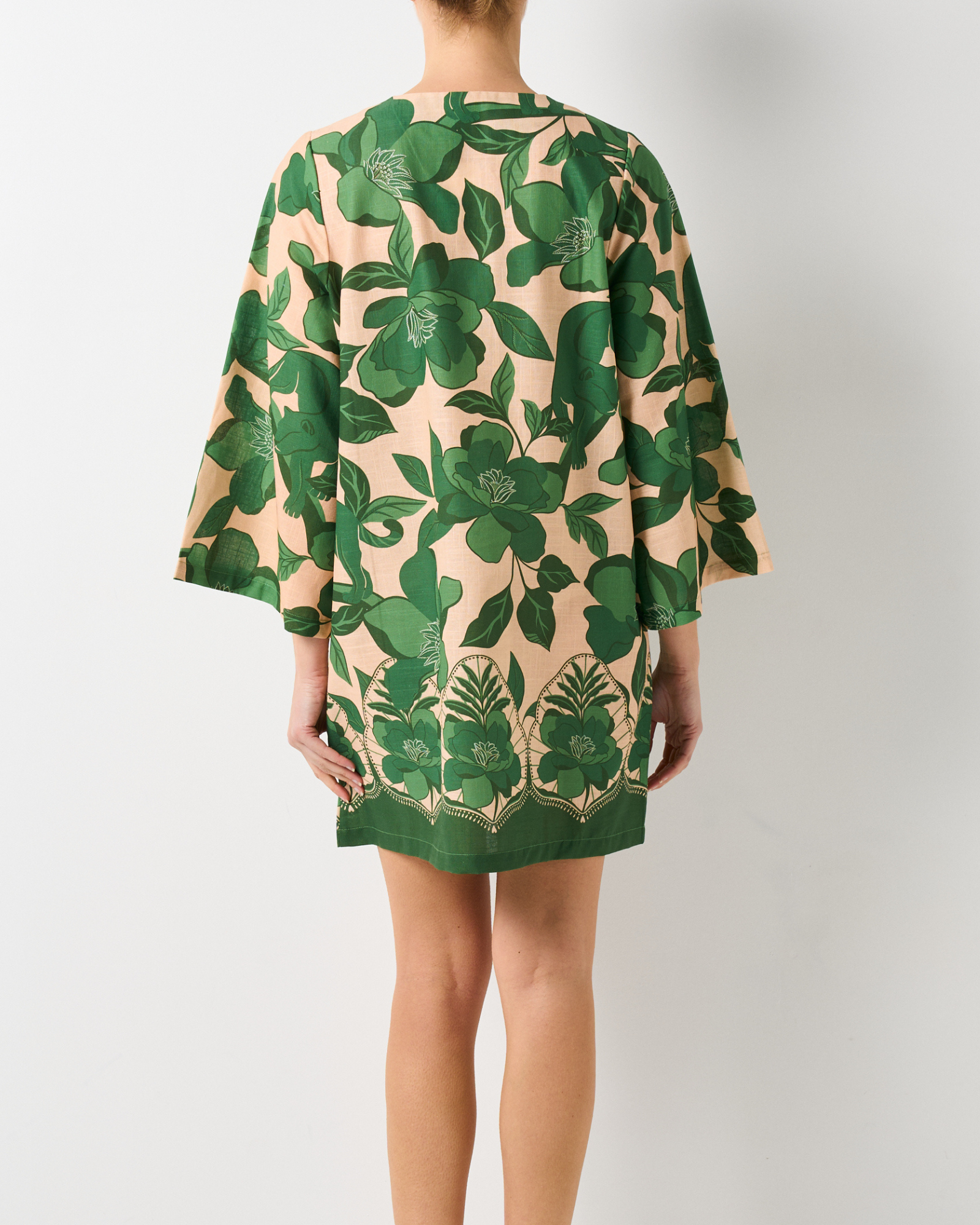 Anguilla Dress - Jaguar Jungle