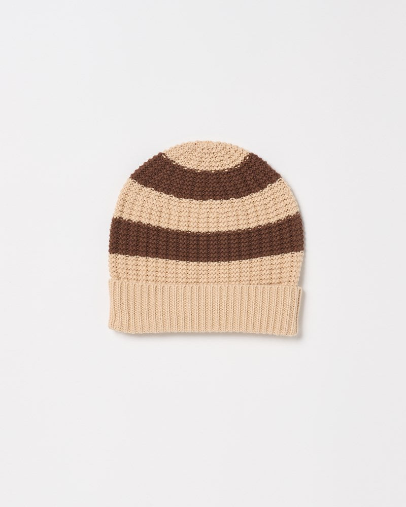 Banks Beanie - Chocolate Stripe
