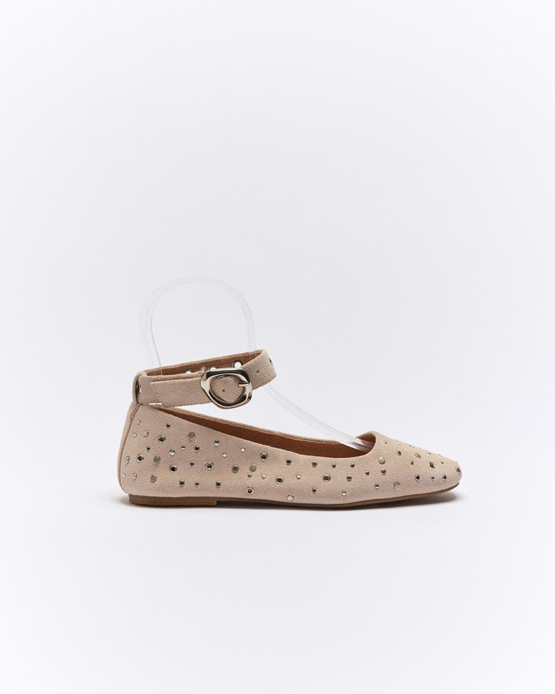 Bexley Ballet - Beige Suede