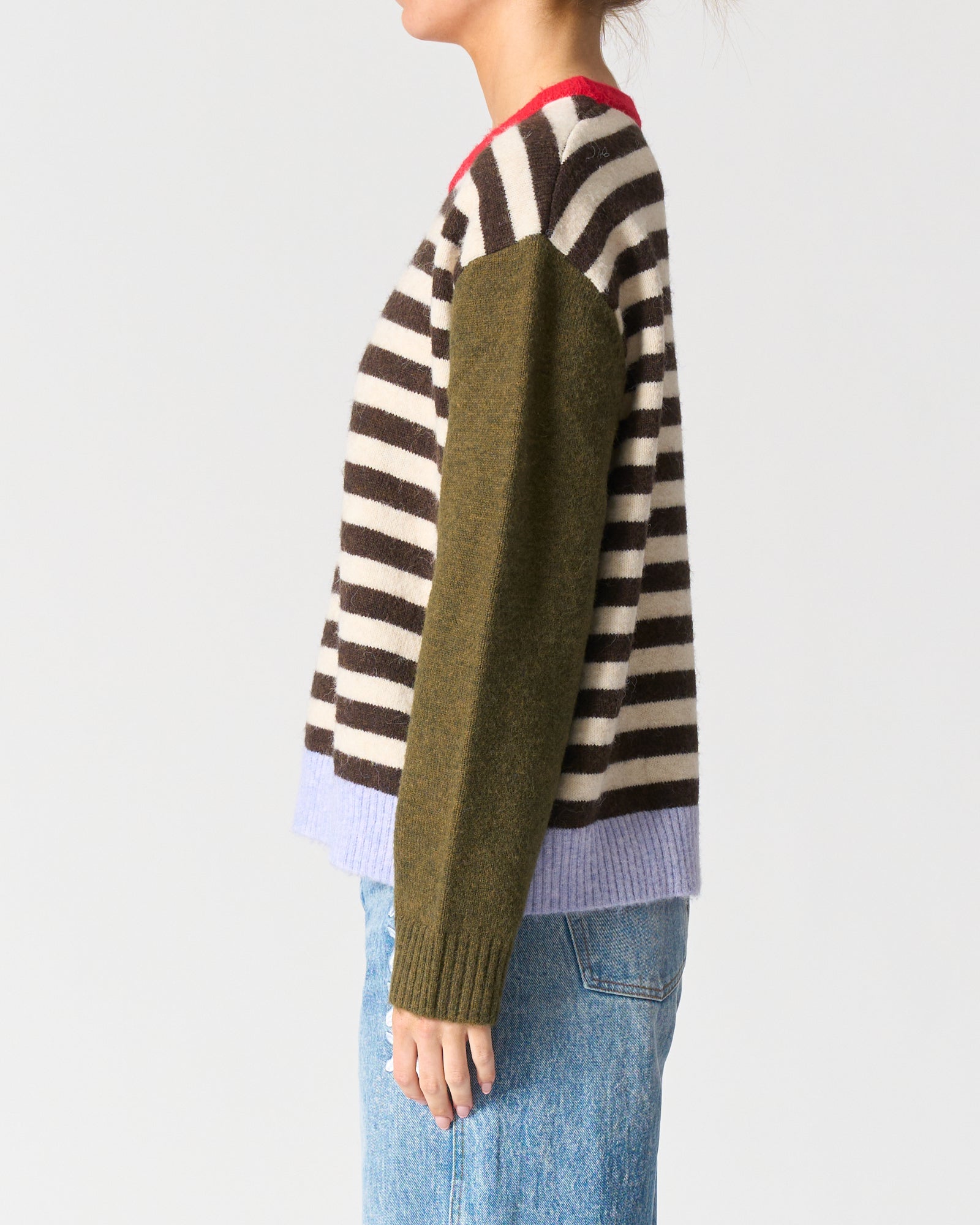 California jumper - Cream Stripe