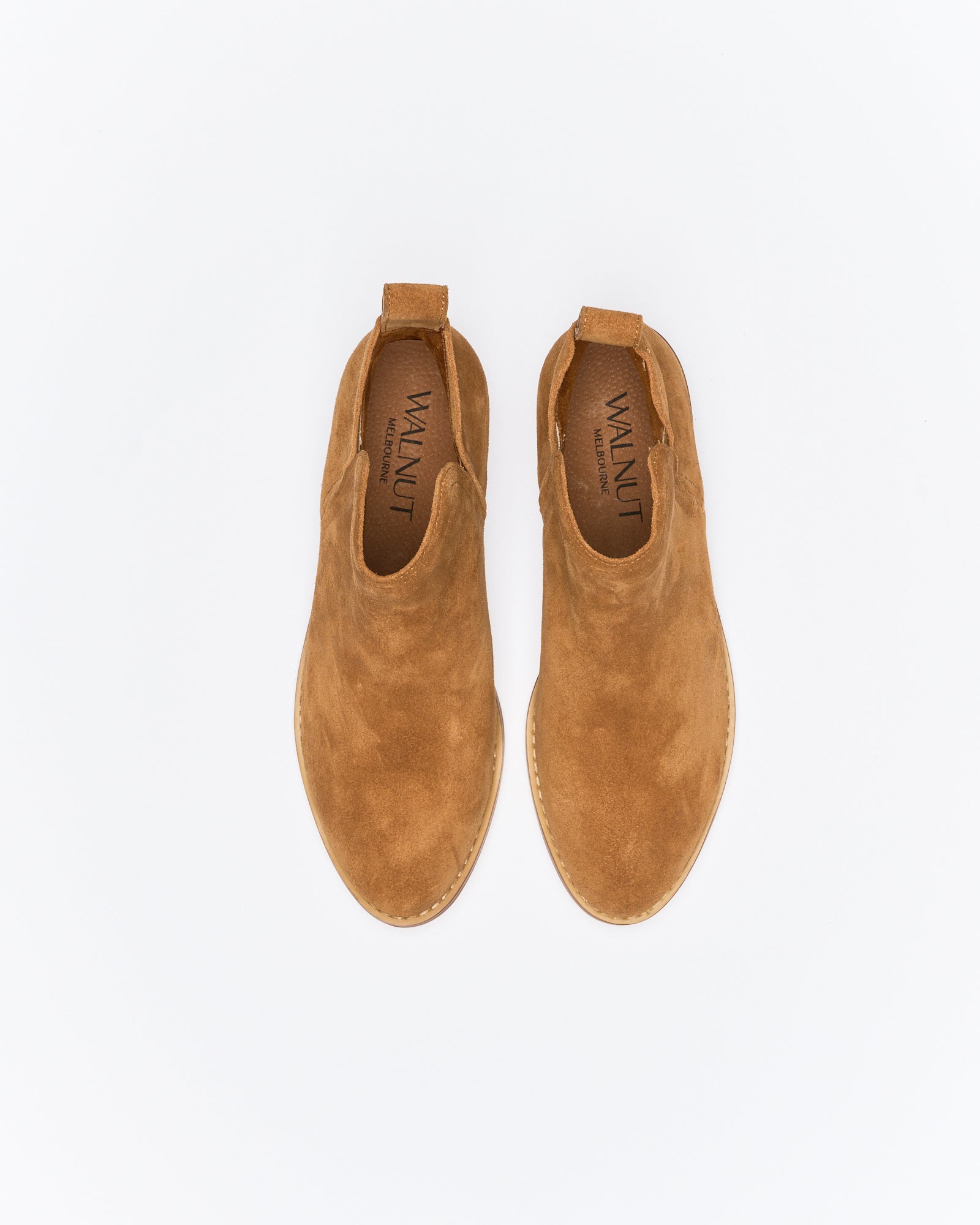 Douglas Leather Boot - Tan Suede