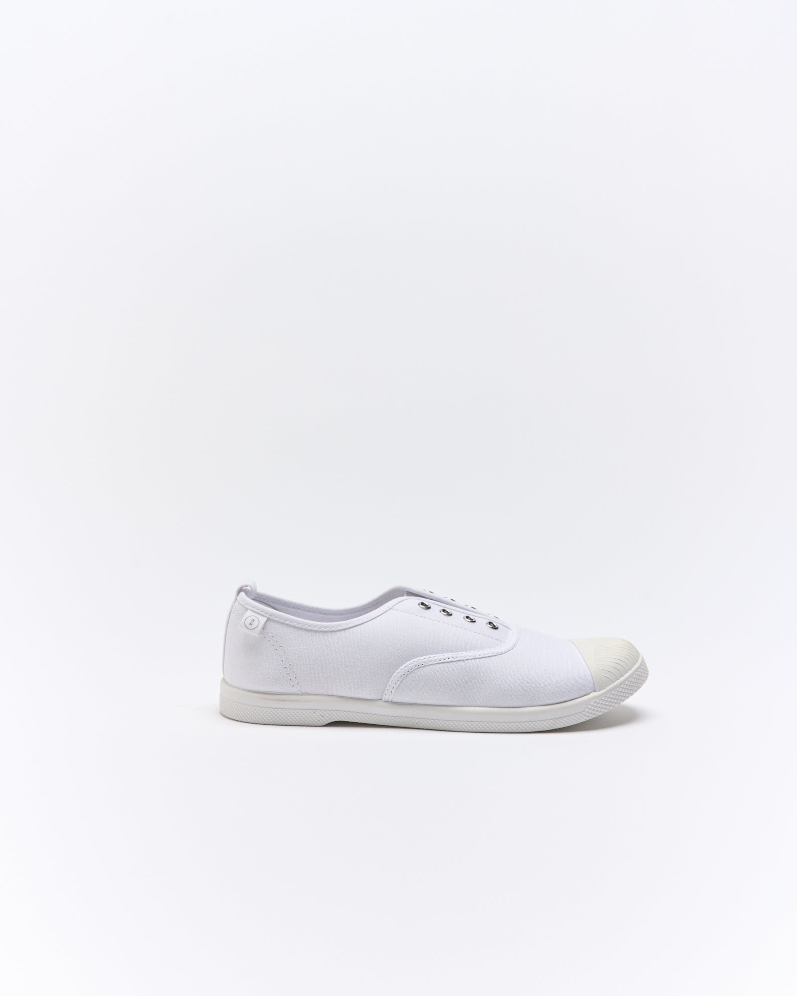 Euro Canvas Plimsole - White