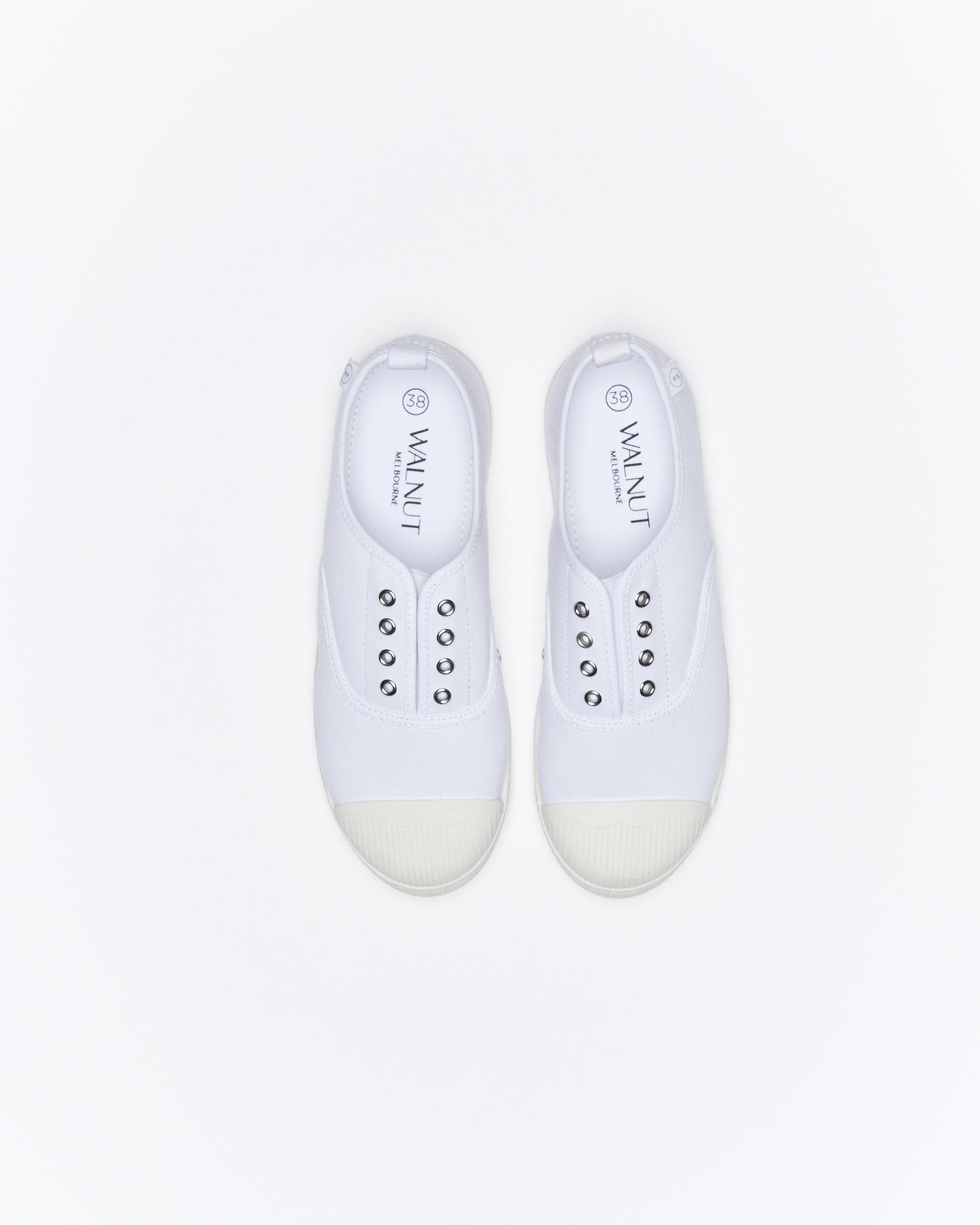 Euro Canvas Plimsole - White