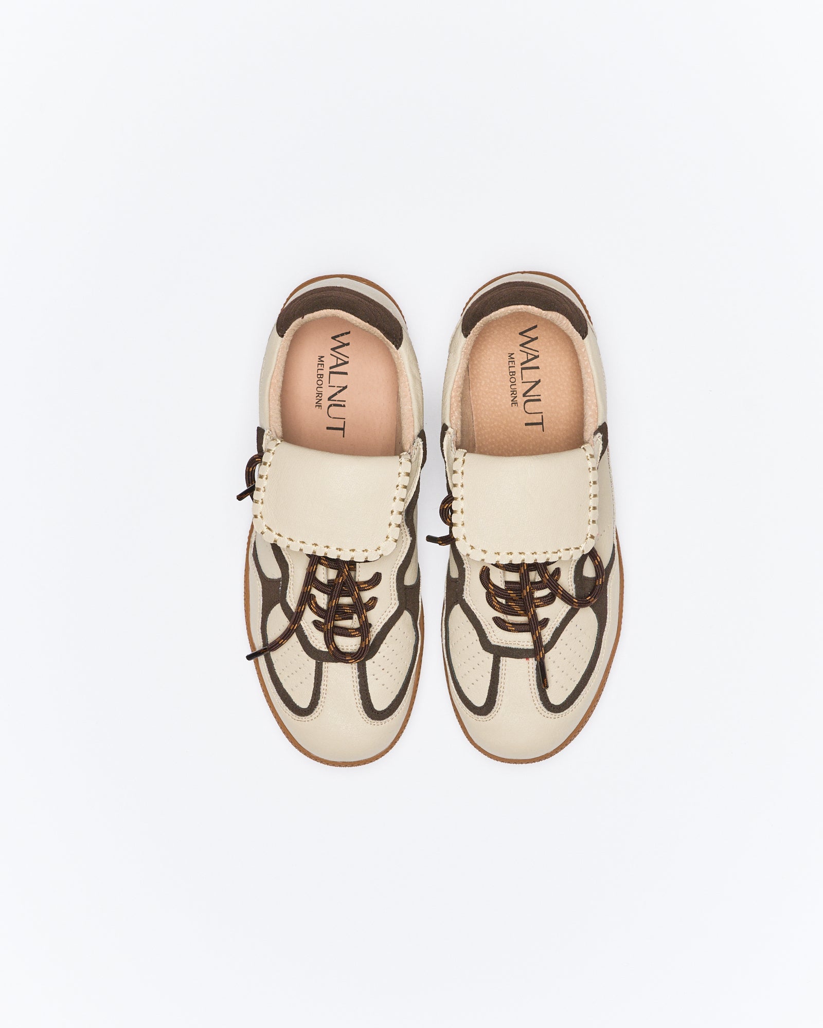 Falcon Sneaker- Beige Chocolate