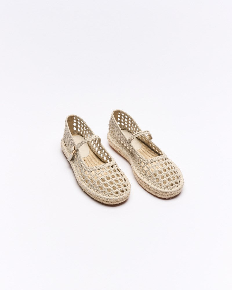Georgia Espadrille - Bone