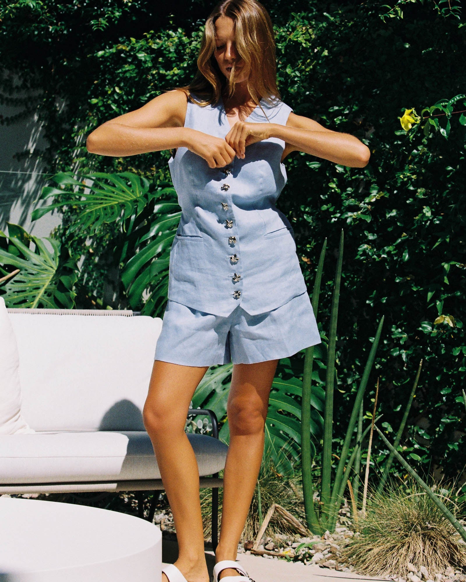 Malta Short - Sky Blue