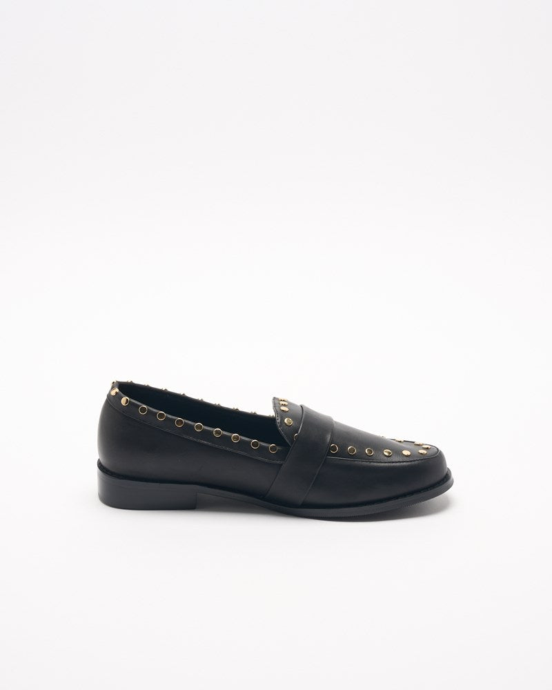 Harlow Loafer - Black Stud