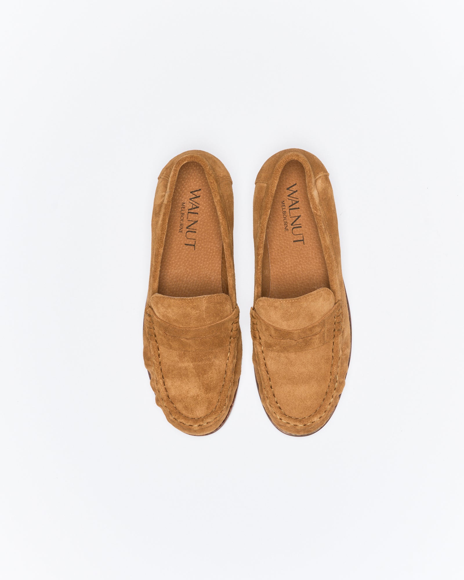 Hawk Leather Loafer - Tan Suede