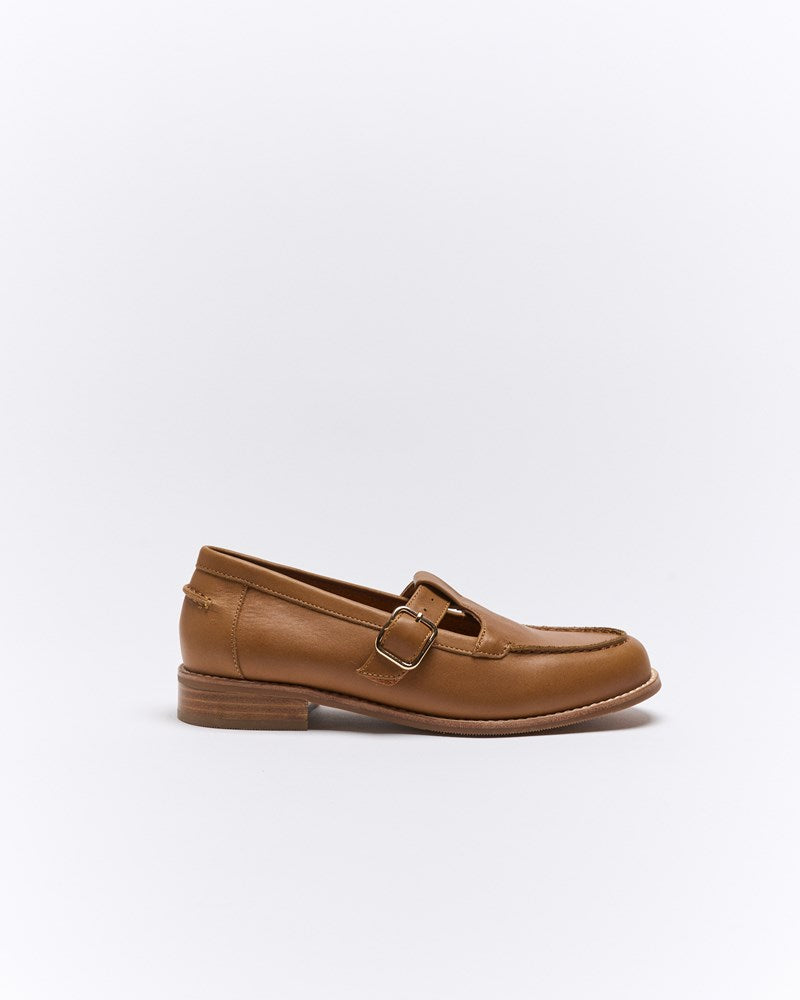 Helena Leather Loafer - Tan