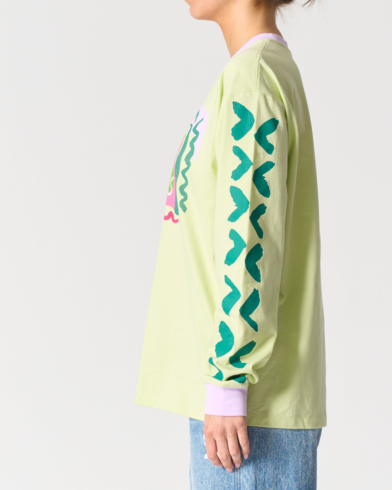 Malibu Long Sleeve Tee - Jardin Des Fleur