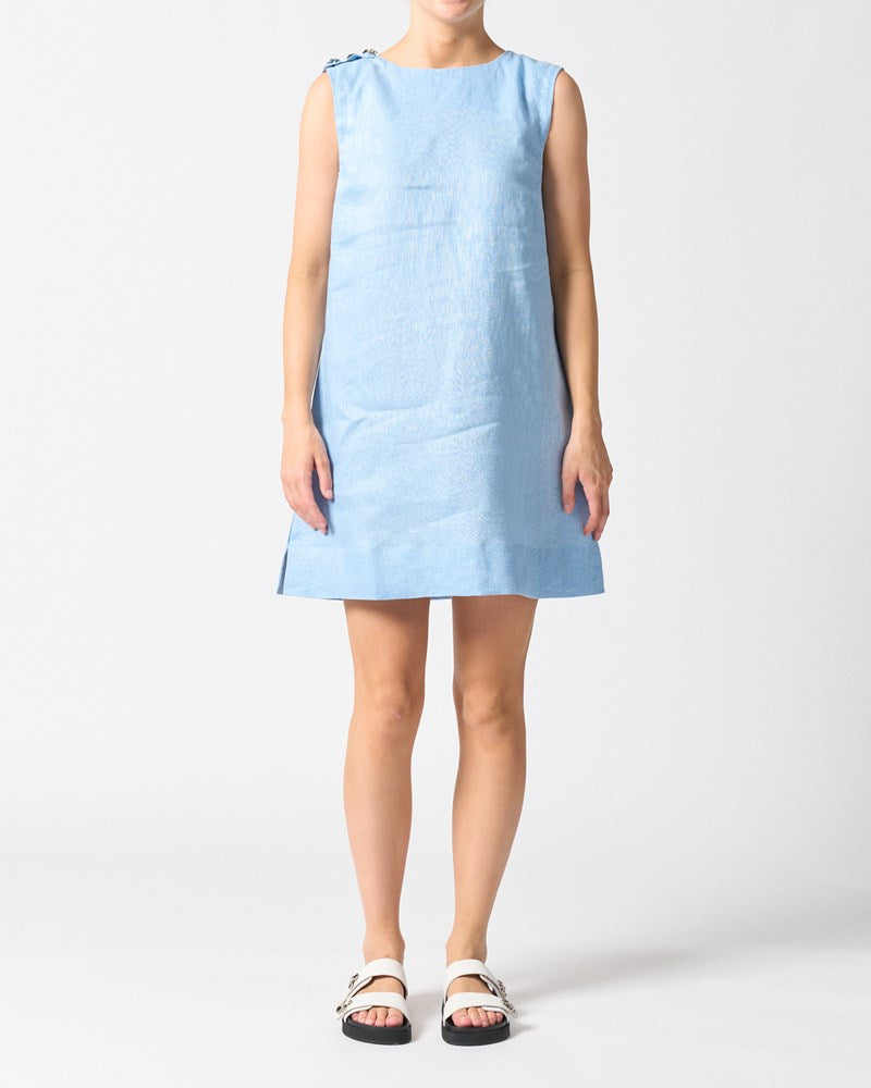 Malta Mini Dress - Sky Blue