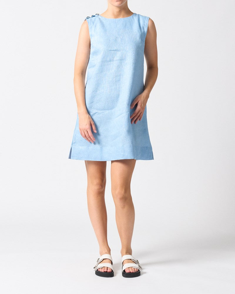 Malta Mini Dress - Sky Blue