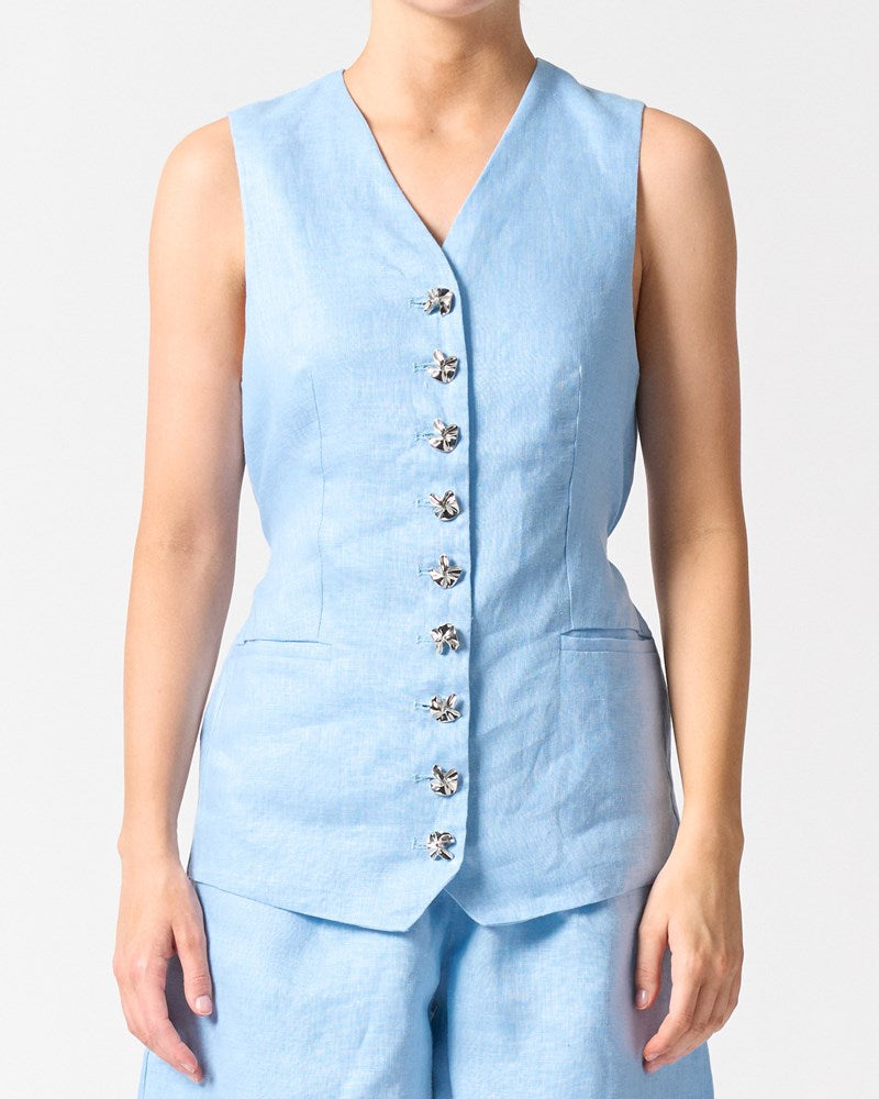 Malta Vest - Sky Blue
