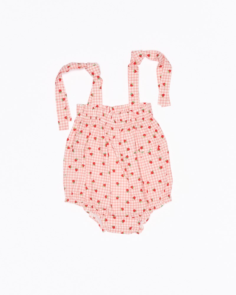 Marley Romper - Strawberry Fields