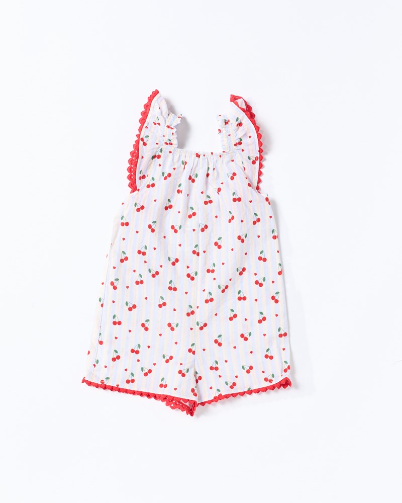 Meadow Overalls - Cherry