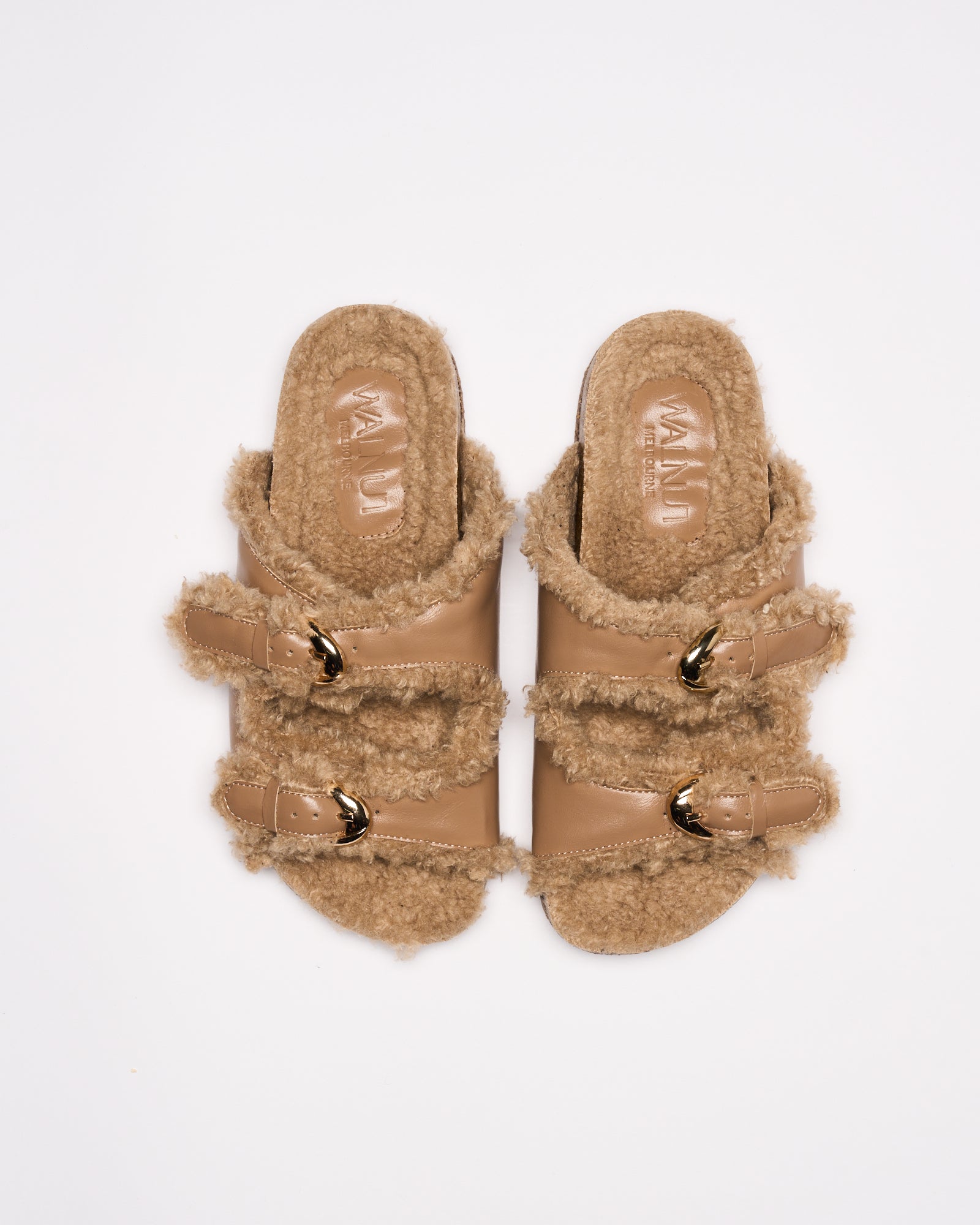 Miki Slide - Light Tan