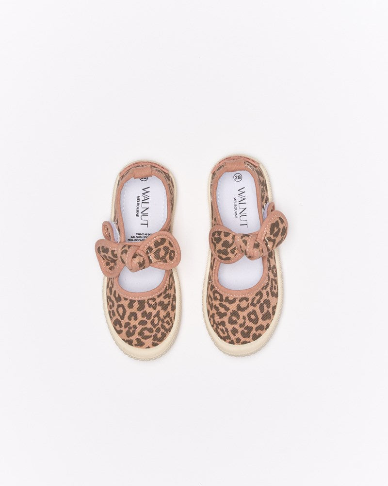 Millie Canvas - Pink Leopard