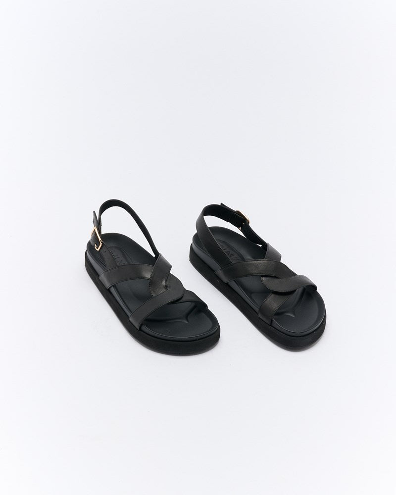 Murphy Leather Sandal - Black