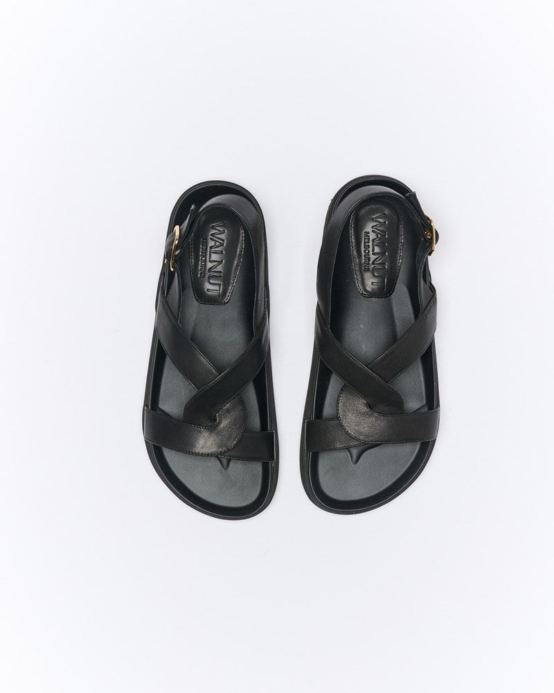 Murphy Leather Sandal - Black