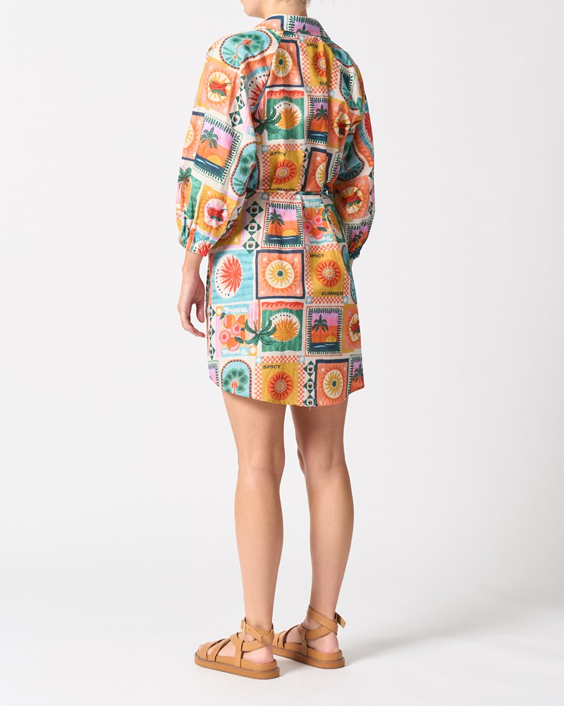 Palermo Dress - Spicy Summer