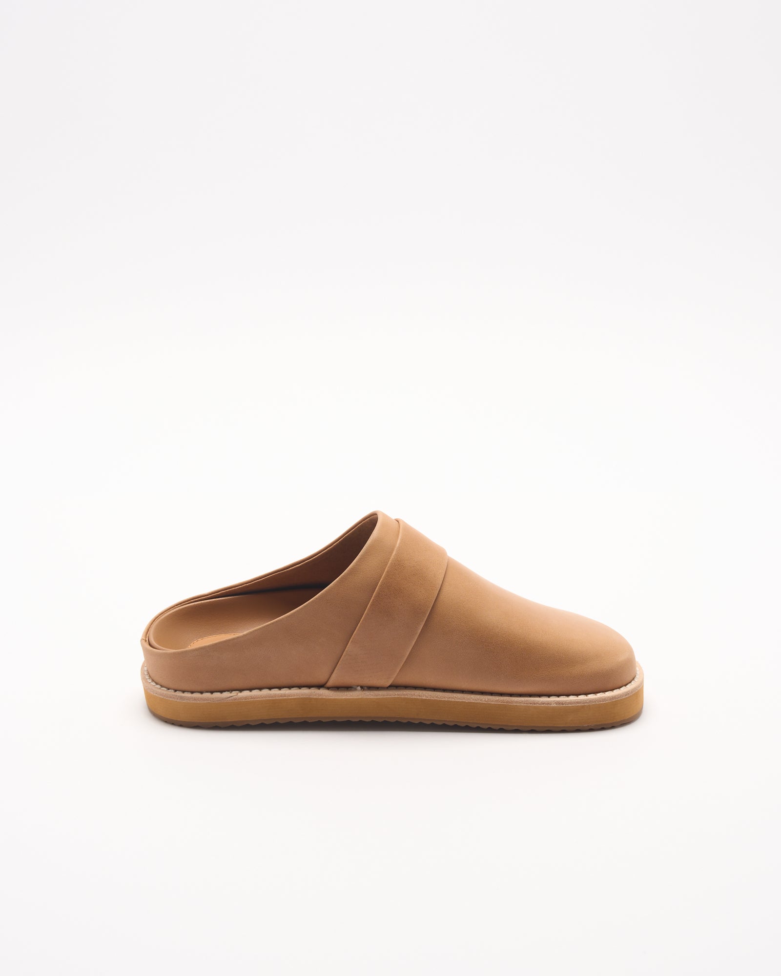 Palmer Leather Mule - Tan