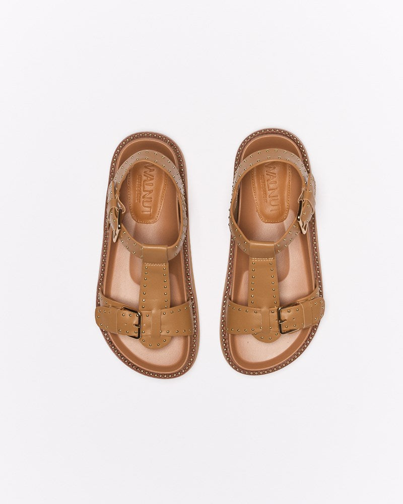 Paloma Leather Sandal - Tan