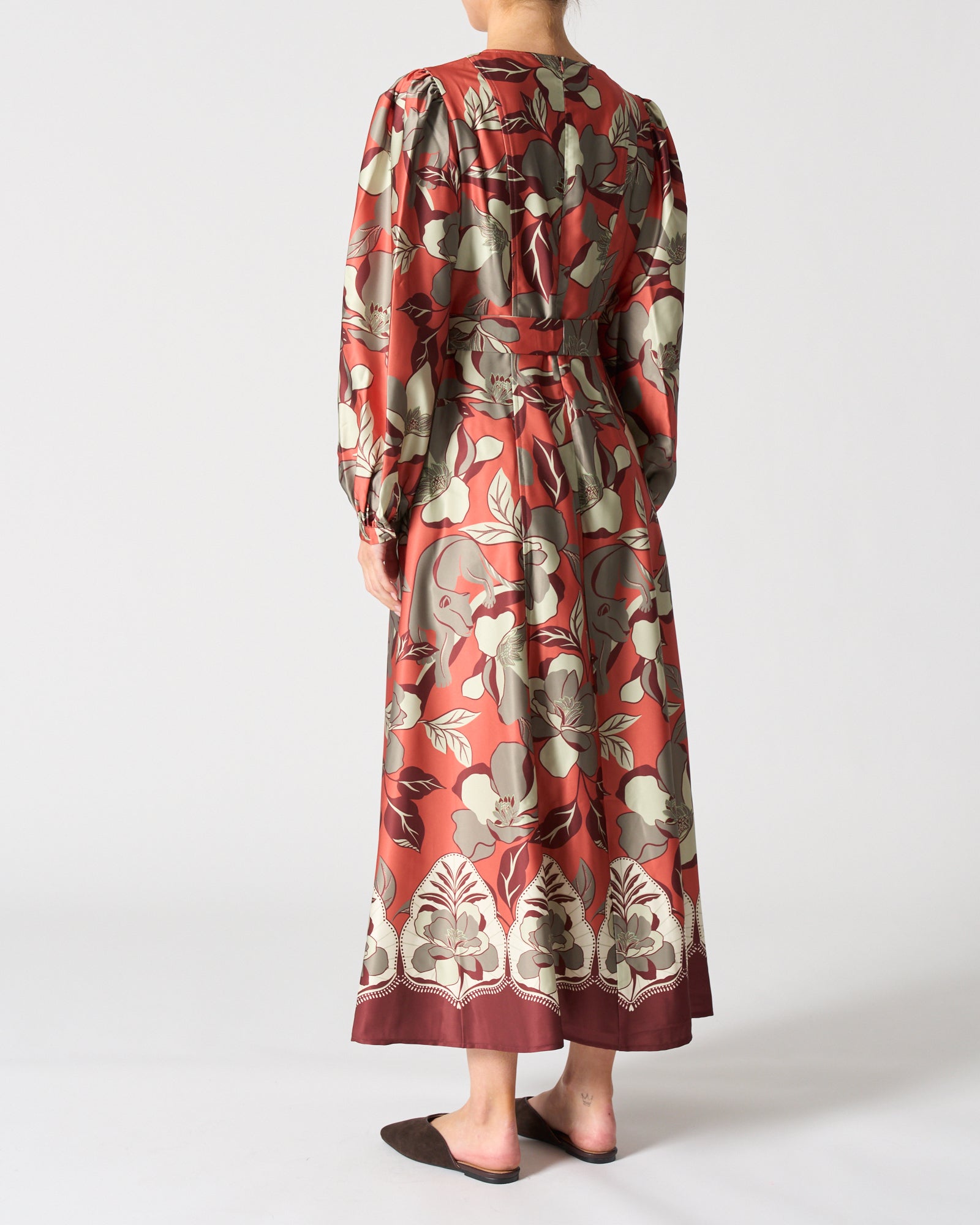 Paris Dress - Jaguar Jungle Orange