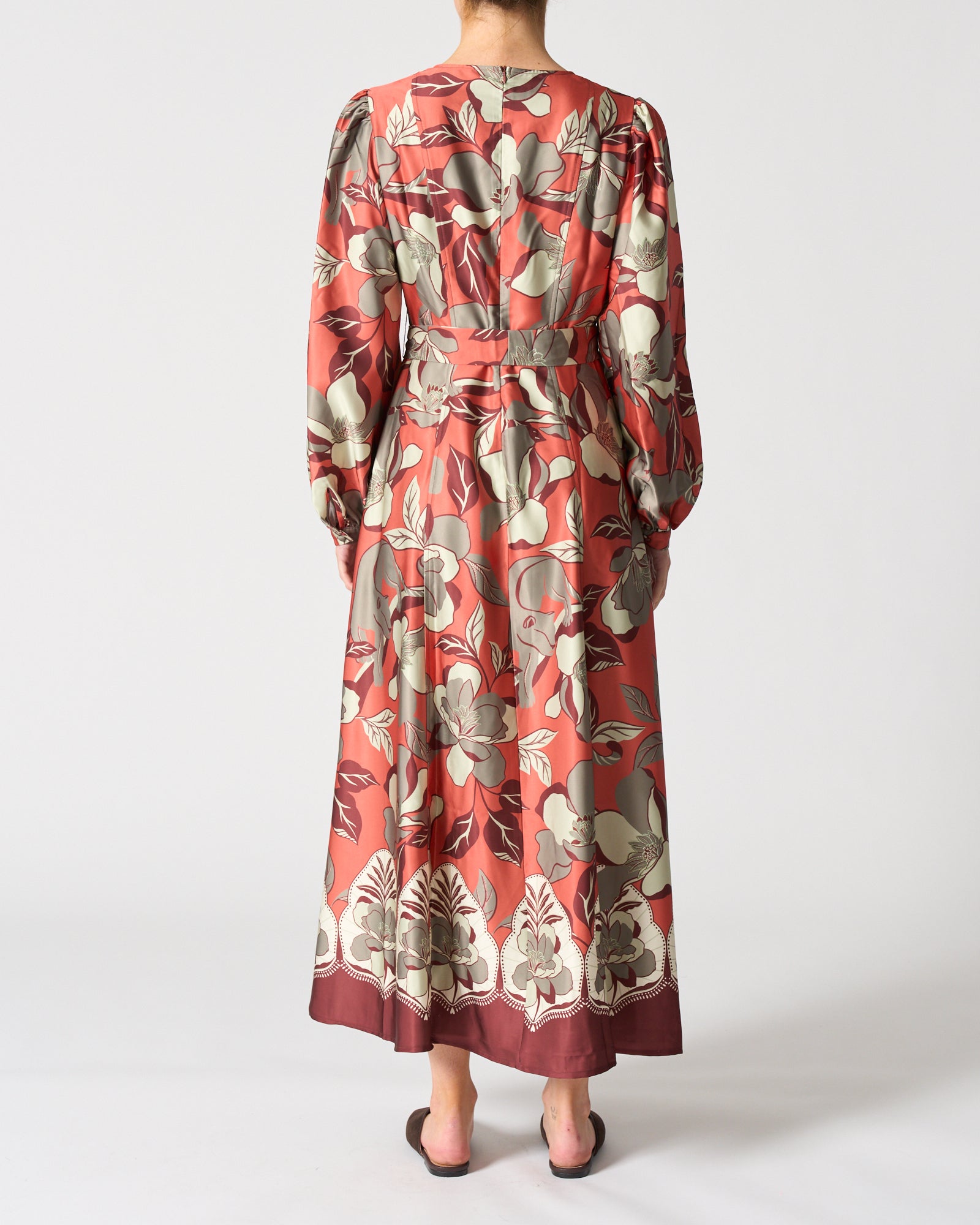 Paris Dress - Jaguar Jungle Orange