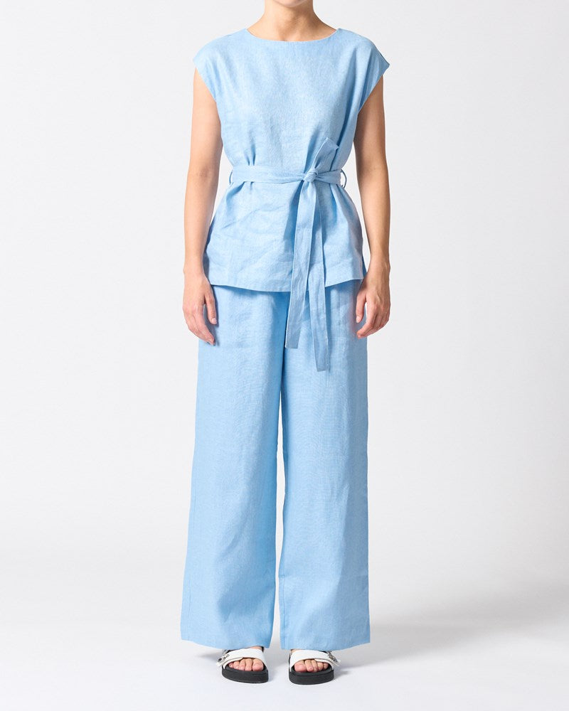 Rhodes Top - Sky Blue