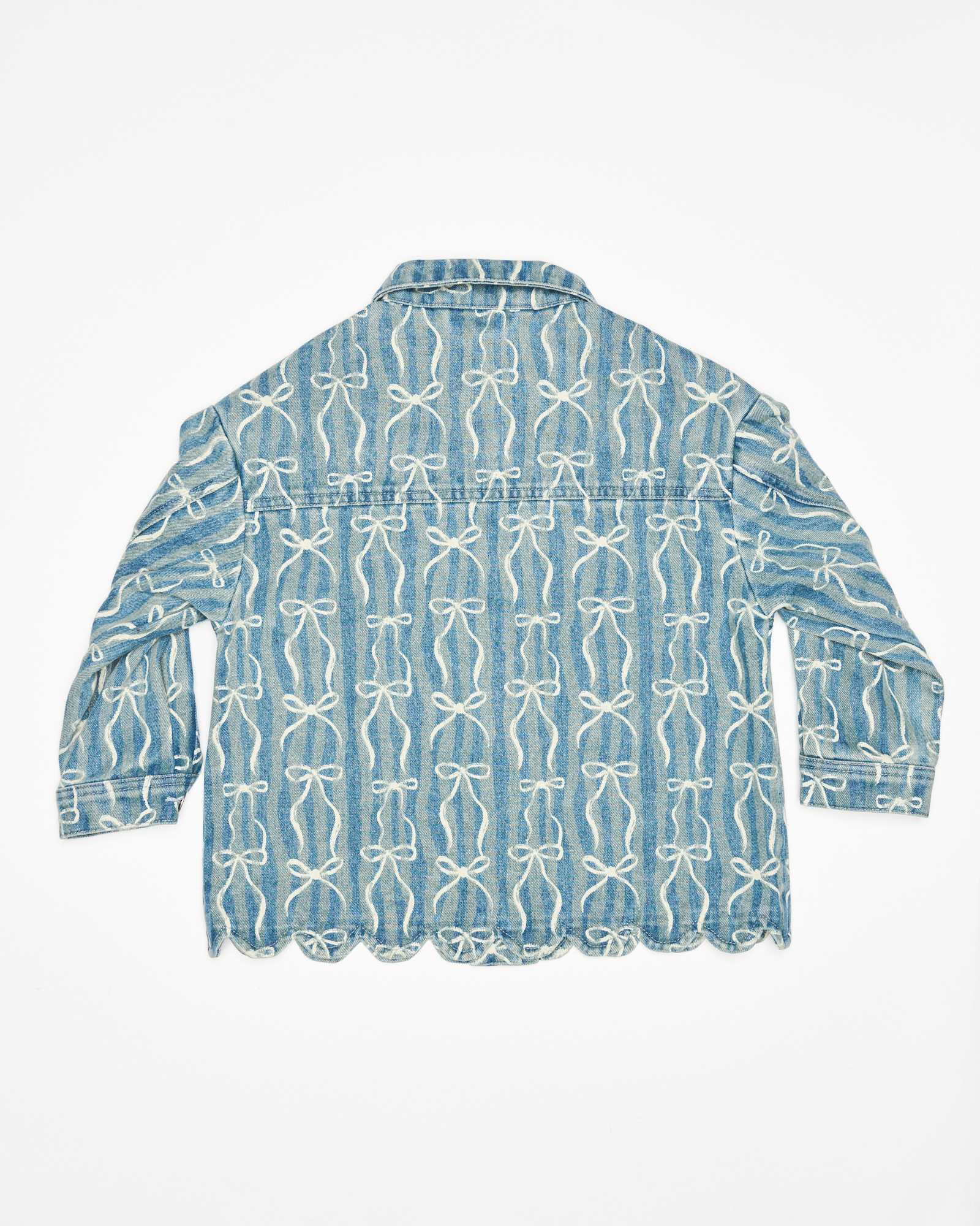 Rosie Jacket - Denim Bows