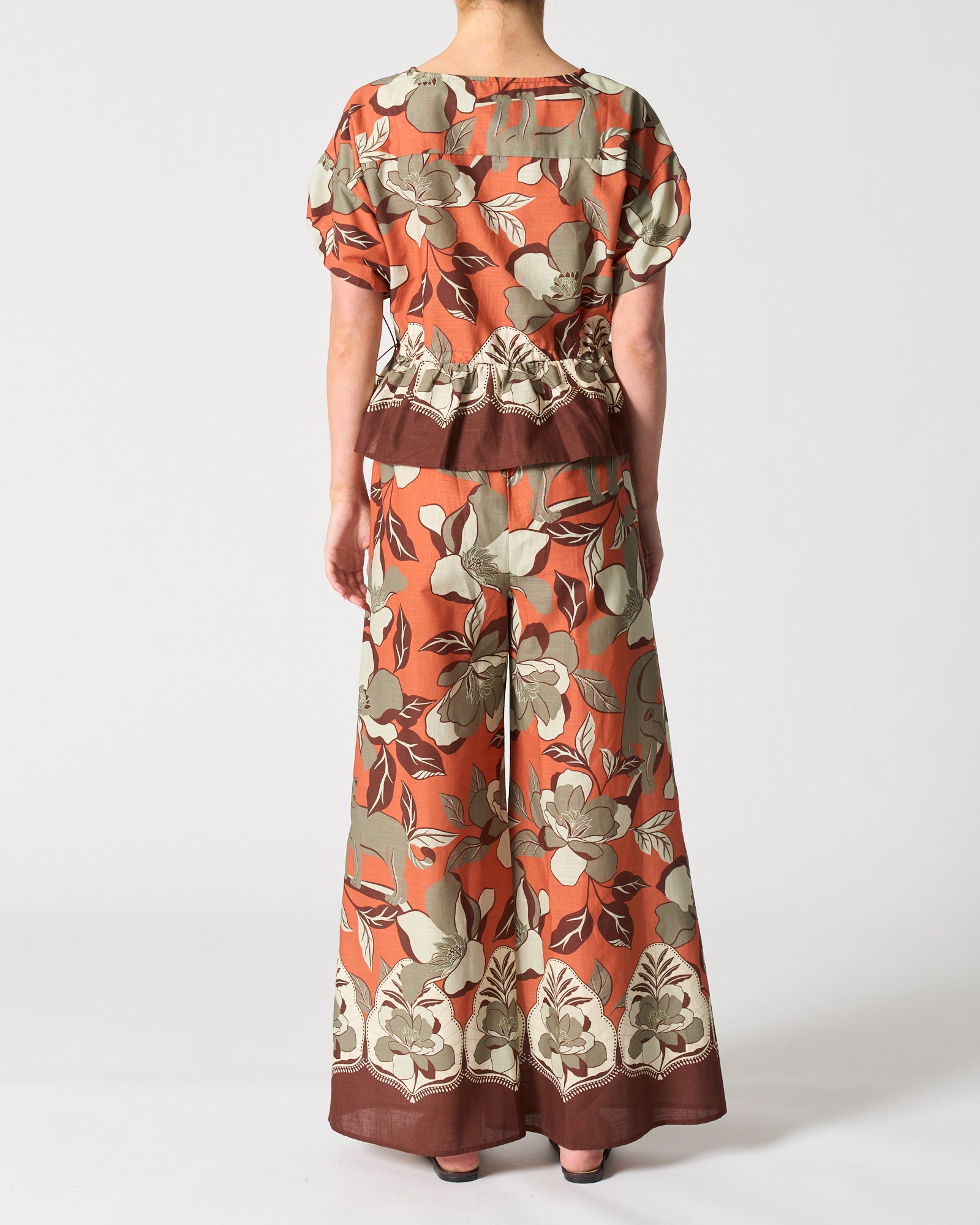 Santiago Top - Jaguar Jungle Orange