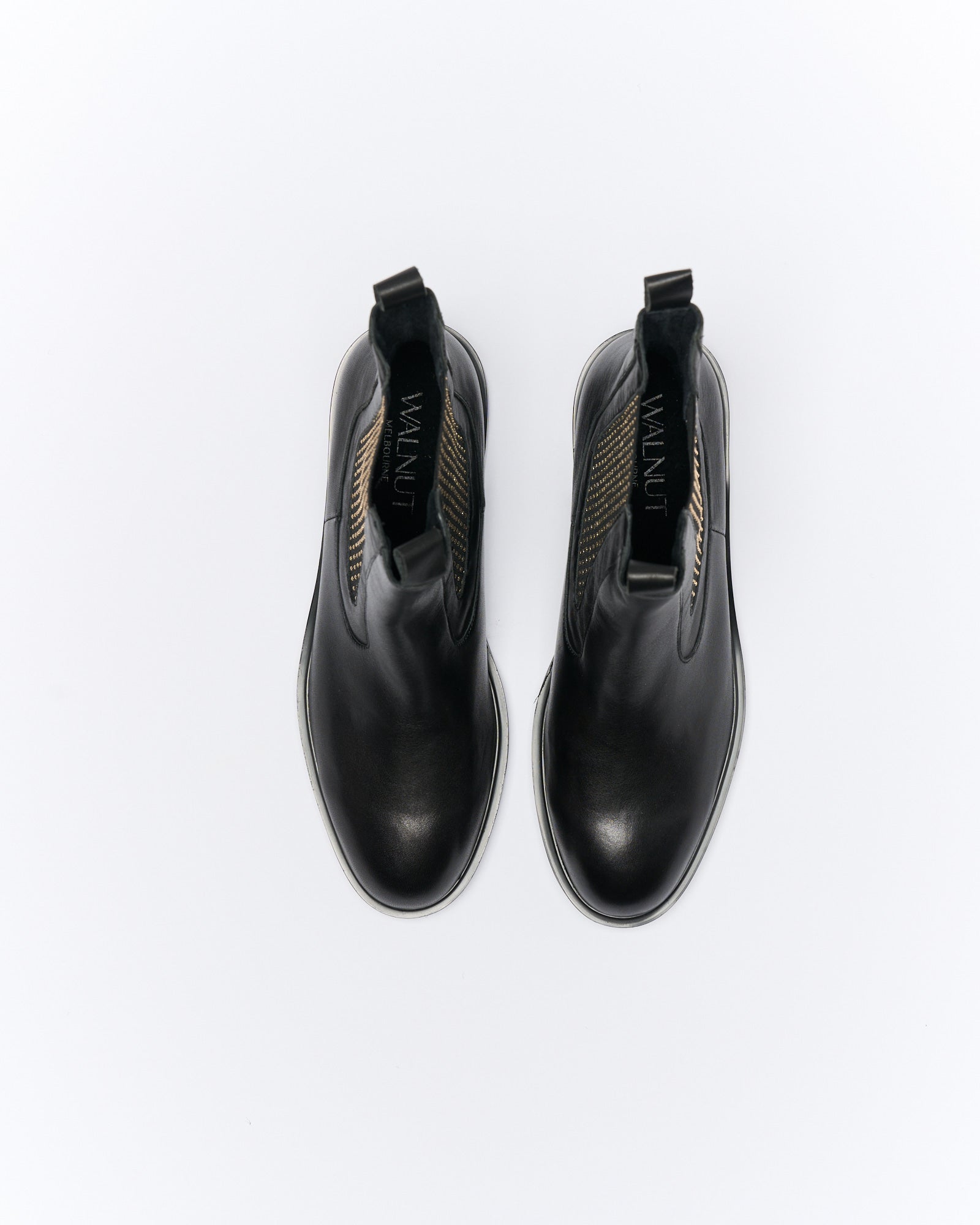 Talia Leather Boot - Black