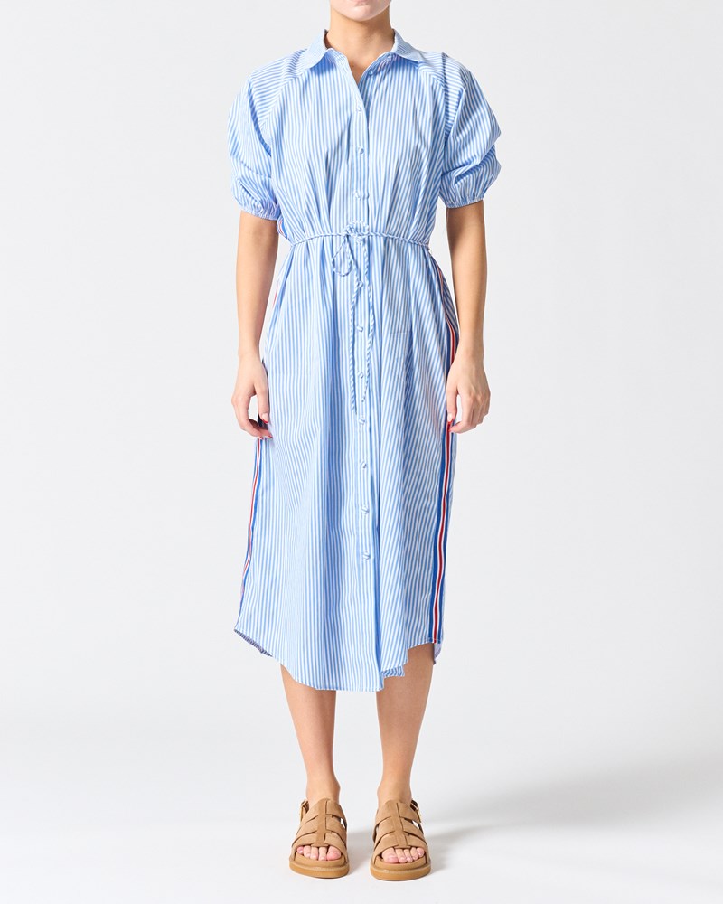 Toulouse Dress - Blue Stripe
