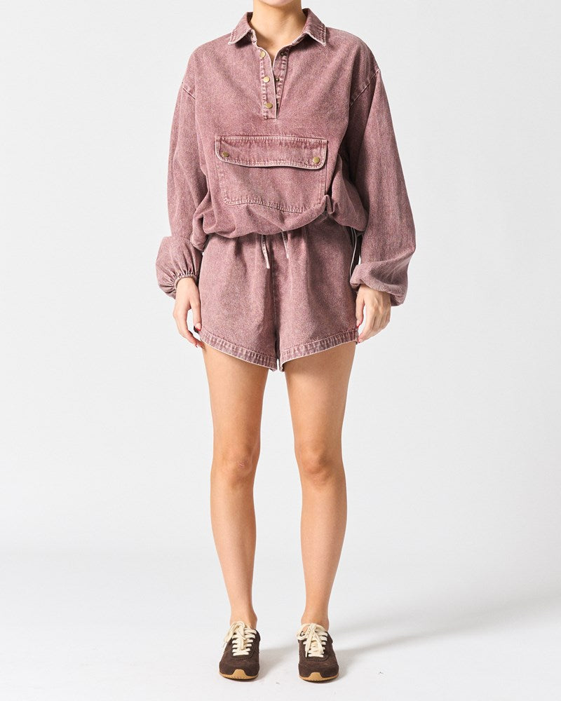 Tropez Short - Pink Chocolate