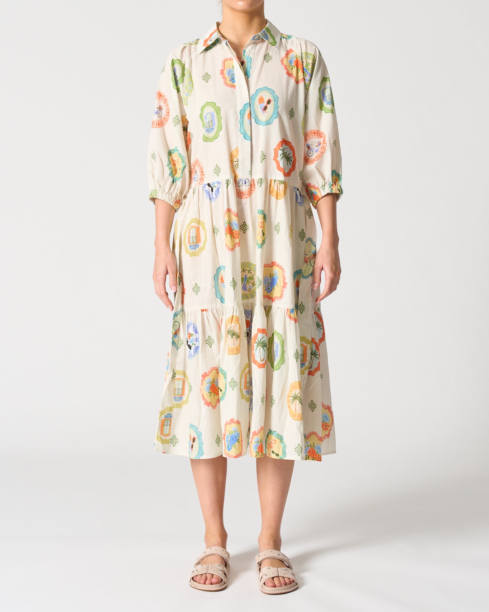 Tuscany Dress - Havana