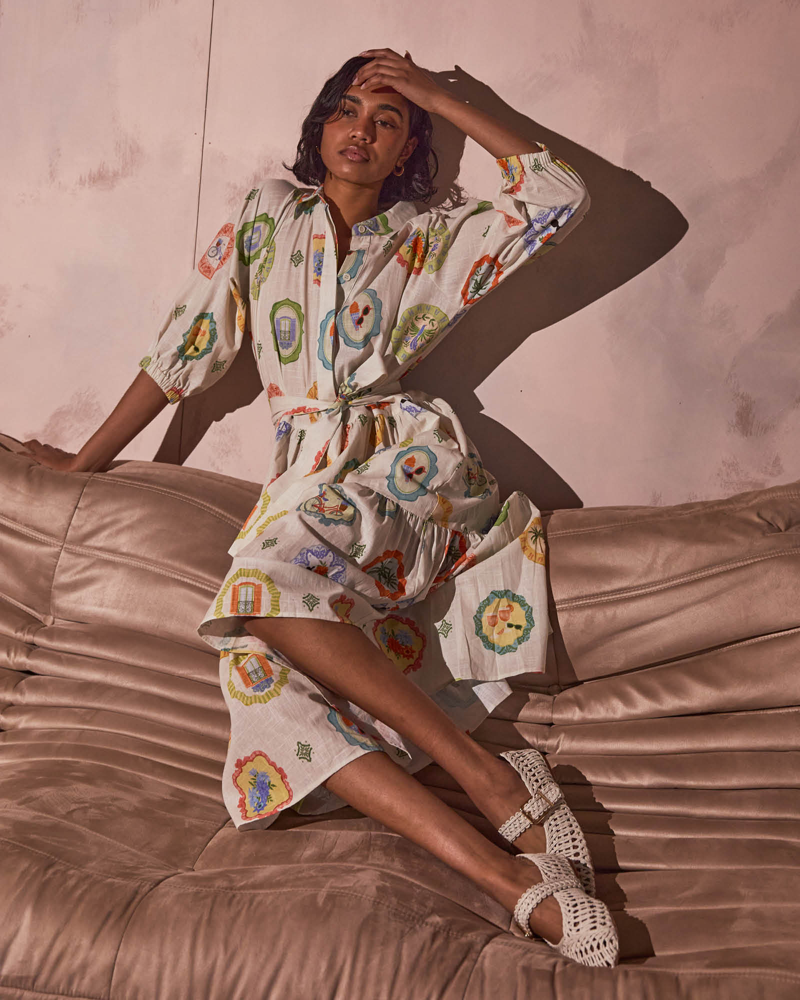 Tuscany Dress - Havana