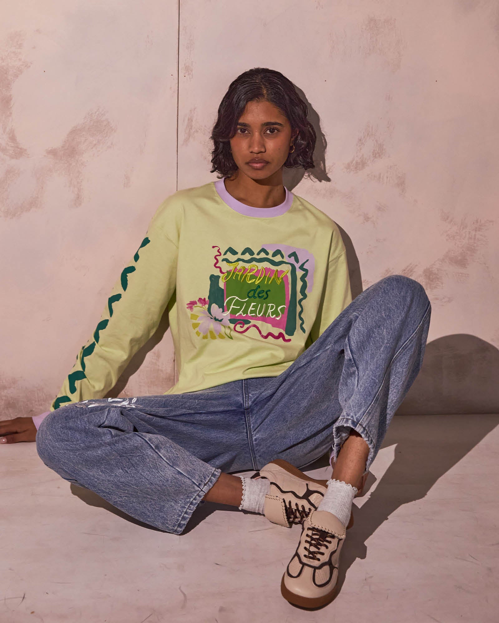 Falcon Sneaker- Beige Chocolate