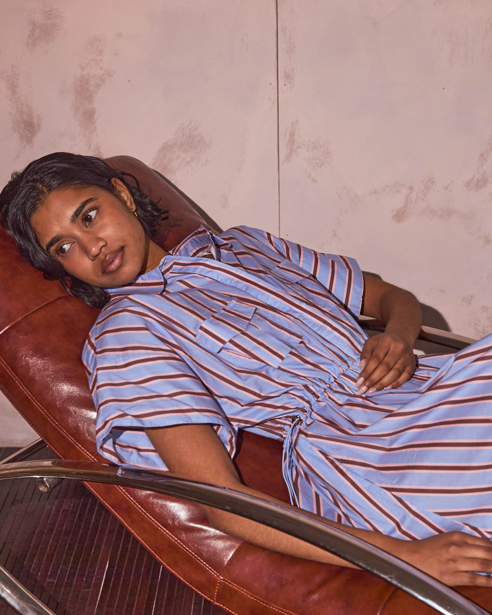 Santiago Dress - Vacay Stripe