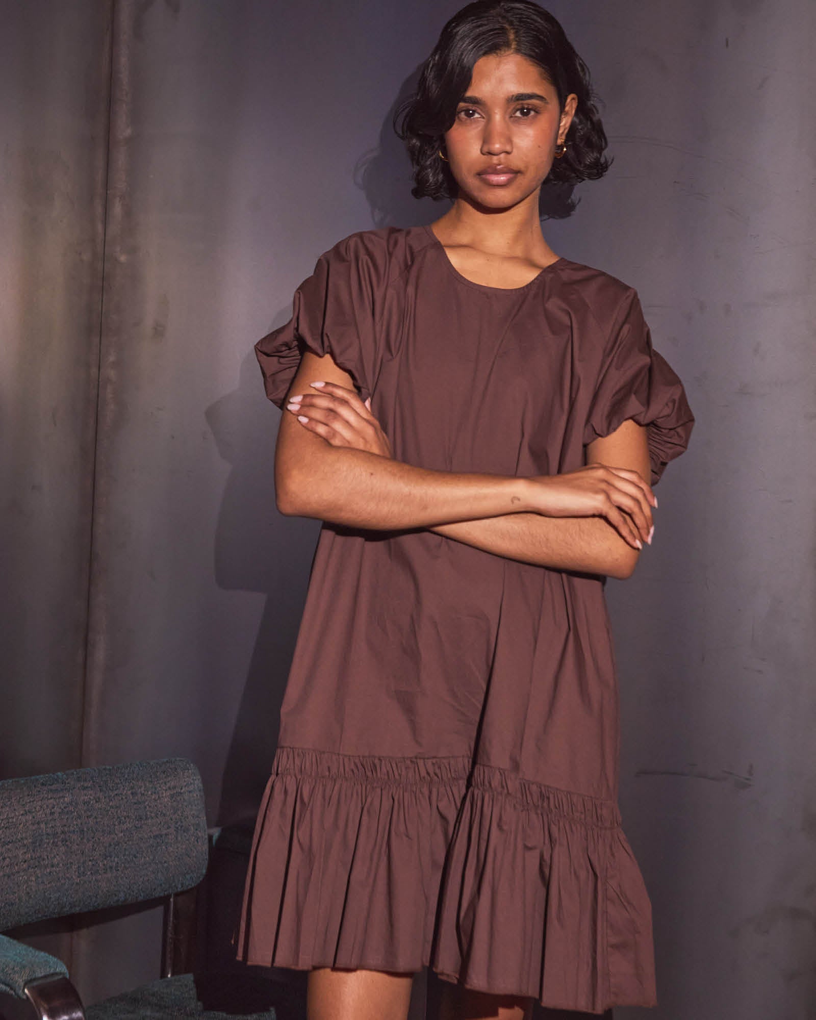 Vienna Dress - Chocolate