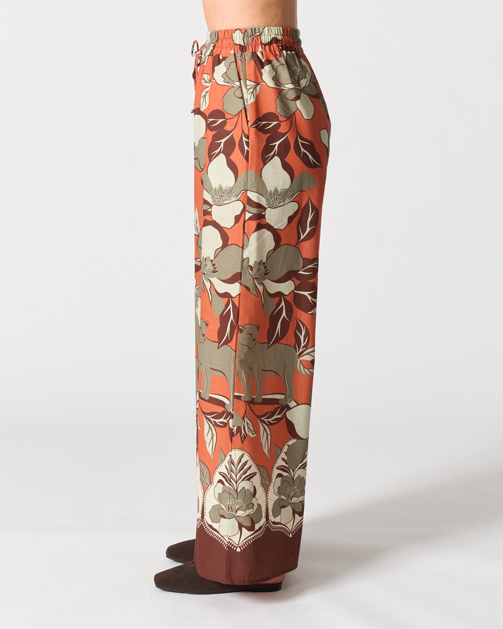 Vermont Pant - Jaguar Jungle Orange