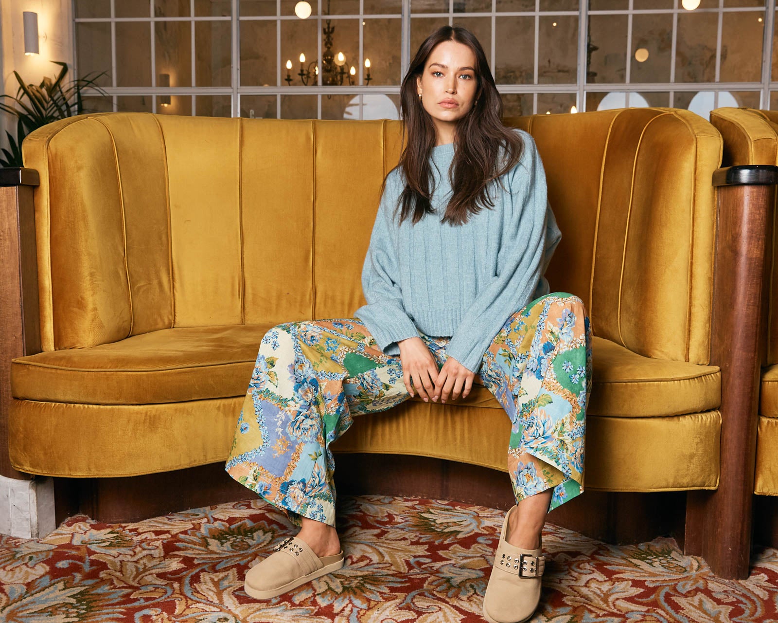 Vermont Pant - Peony Patchwork